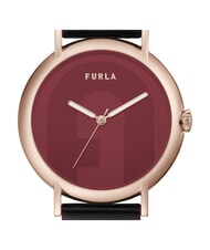 FURLA EASY SHAPE Ceas de modă negru/rosu - Ceasuri - 2