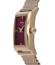 FURLA BAGUETTE SHAPE Ceas de modă roșu și roz - Ceasuri - 2