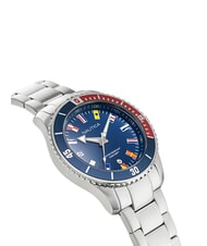 NAUTICA PACIFIC BEACH Ceas sport albastru și argintiu - Ceasuri - 2