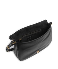 PINKO LOVE SATCHEL Geantă de umăr aur negru-vechi - Genți femei - 3