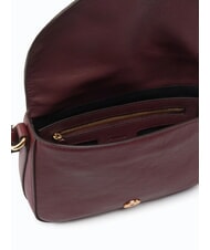 PINKO LOVE SATCHEL Geantă de umăr mini Burgundia-aur antic - Genți femei - 3