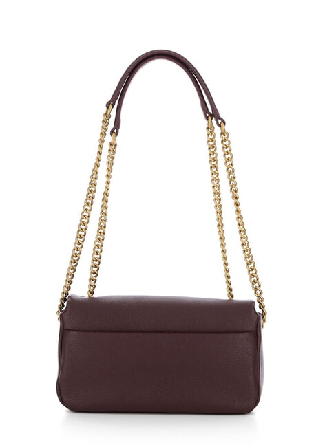 CLICK SOFT Geantă mini de umăr / geantă crossbody maro &icirc;nchis-auriu antic - Genți femei