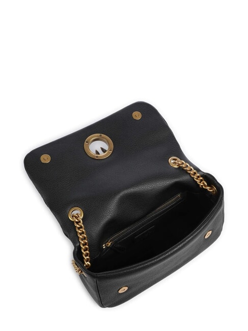 CLICK SOFT Geantă mini de umăr / geantă crossbody aur negru-vechi - Genți femei