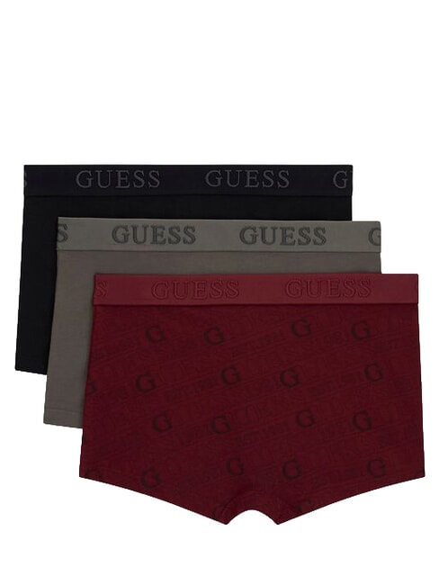 JOE Pantaloni scurți boxer, set de 3 ghicește cuvintele &icirc;n diagonală - Slip pentru bărbați