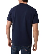 GUESS BOX LOGO EMBOSSED Tricou cu logo brodat smartblue - tricou - 2