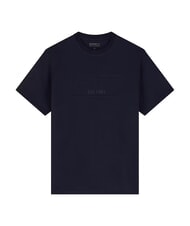 GUESS BOX LOGO EMBOSSED Tricou cu logo brodat smartblue - tricou - 4