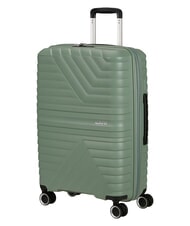AMERICAN TOURISTER FLYTWIST  Cărucior mediu, extensibil verde botanic - Trolere rigide - 3