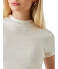GUESS LICIA Tricou cu m&acirc;necă scurtă cremwhi - tricou - 3