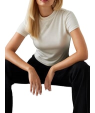 GUESS LICIA Tricou cu m&acirc;necă scurtă cremwhi - tricou - 4