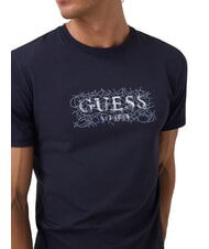 GUESS BOX LORO ROPES Tricou cu logo prins smartblue - tricou - 4