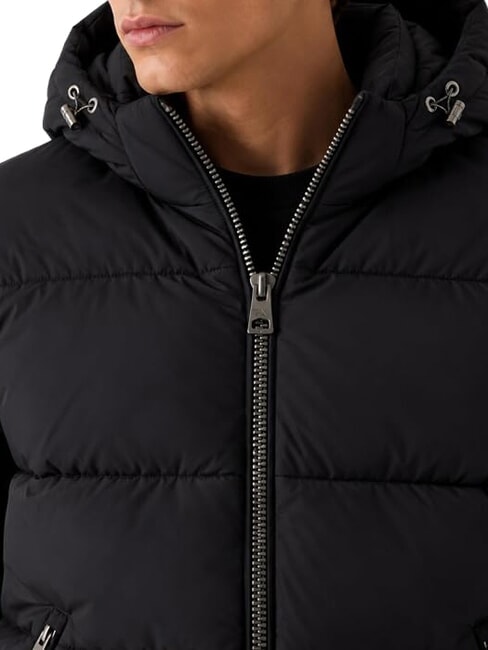 STRETCH PUFFA Jachetă de puf cu glugă jetbla - Jachete pentru bărbați