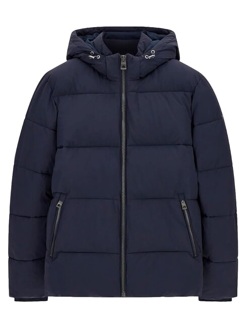 STRETCH PUFFA Jachetă de puf cu glugă smartblue - Jachete pentru bărbați