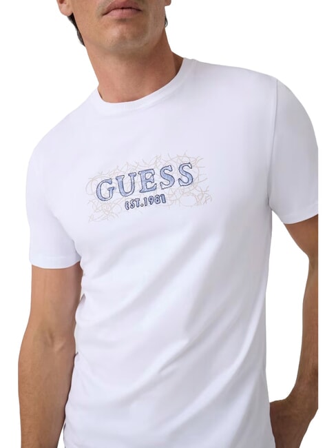 BOX LORO ROPES Tricou cu logo prins alb purpuriu - tricou