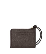 MICHAEL KORS JET SET Suport card din piele ciocolată - Portofele femei - 2