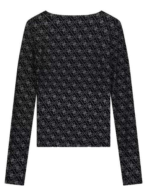 BOAT TEODORA Tricou cu m&acirc;necă lungă jetbla - tricou