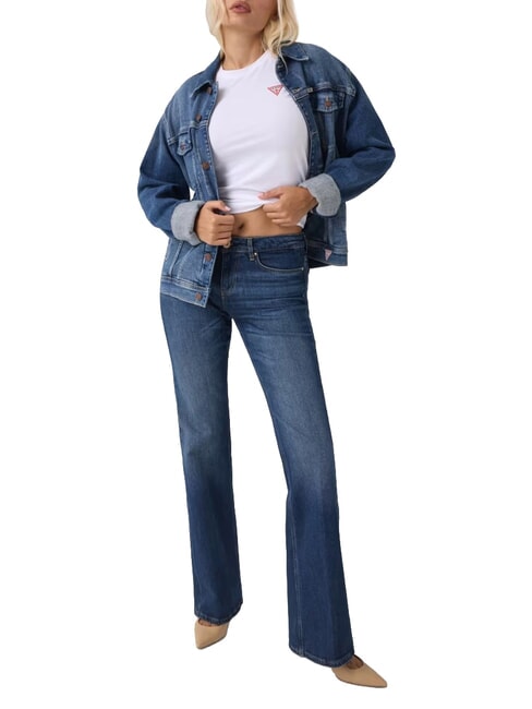 BEVERLY LOW RISE Blugi cu talie joasă &icirc;ntuneric l&acirc;ngă foc - Jeans