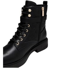 GUESS FELLINI Ghete la gleznă BLACK - Pantofi femei - 6