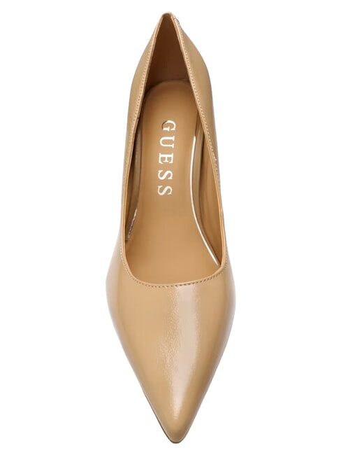 BARCHIE Pantofi cu toc &icirc;nalt din piele BEIGE - Pantofi femei