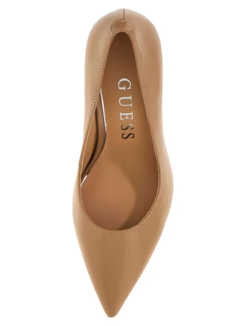 BARCHIE Pantofi cu toc &icirc;nalt din piele BEIGE - Pantofi femei