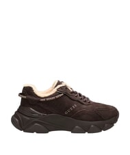 GUESS MICOLA3 Adidași din piele maro - Pantofi femei - 2