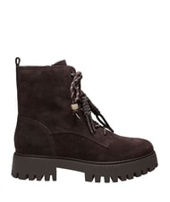 GUESS FIZZLE Ghete din piele pentru gleznă maro - Pantofi femei - 2