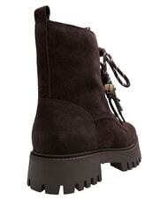 GUESS FIZZLE Ghete din piele pentru gleznă maro - Pantofi femei - 4