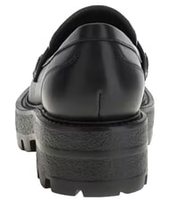 GUESS YAMINA Mocasin din piele BLACK - Pantofi femei - 3