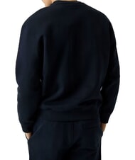 GUESS JEANS REGULAR AMERICAN Hanorac cu guler rotund ocean &icirc;ndrăzneț - hanorace - 2