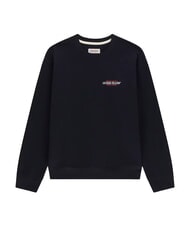 GUESS JEANS REGULAR AMERICAN Hanorac cu guler rotund ocean &icirc;ndrăzneț - hanorace - 6