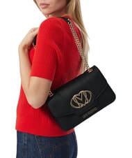 LOVE MOSCHINO OVAL FRIEZE Geantă de umăr - Genți femei