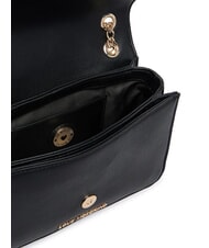 LOVE MOSCHINO OVAL FRIEZE Geantă de umăr negru - Genți femei - 4