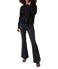 GUESS JEANS EMBRO Hanorac cu fermoar jetbla - Hanorace pentru femei - 3