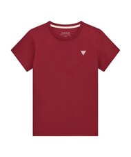 GUESS JEANS TRIANGLE Tricou de bumbac roșu de vie - tricou - 5