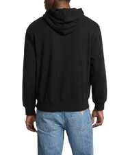 GUESS JEANS REGULAR TRAD Hanorac cu gluga jetbla - hanorace - 4