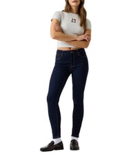 GUESS JEANS HIGH RISE Blugi skinny &icirc;n &icirc;ntuneric clătiți strălucire - Jeans - 3