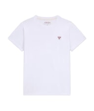 GUESS JEANS TRIANGLE Tricou de bumbac alb purpuriu - tricou - 6