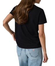 GUESS JEANS TRIANGLE Tricou de bumbac jetbla - tricou - 2