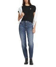 GUESS JEANS TRIANGLE Tricou de bumbac jetbla - tricou - 6