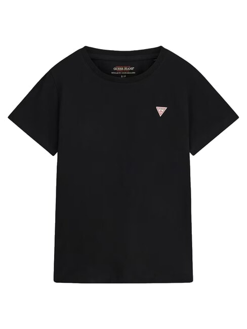 TRIANGLE Tricou de bumbac jetbla - tricou
