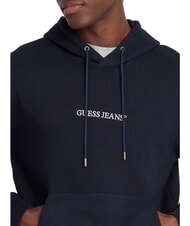 GUESS JEANS REGULAR TRAD Hanorac cu gluga ocean &icirc;ndrăzneț - hanorace - 3