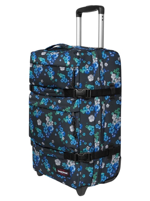 TRANSIT'R PLUS S Cărucior pentru bagaje de m&acirc;nă floralbloomblac - Bagaje de m&acirc;nă