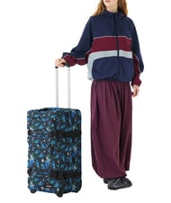 EASTPAK TRANSIT'R PLUS M Cărucior mediu floralbloomblac - Trolere semirigide - 6