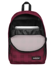 EASTPAK OUT OF OFFICE Rucsac pentru laptop de 13 " carouri-burgundy - Rucsacuri pentru școală și timp liber - 5