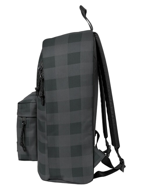 OUT OF OFFICE Rucsac pentru laptop de 13 " gri &icirc;n carouri - Rucsacuri pentru școală și timp liber