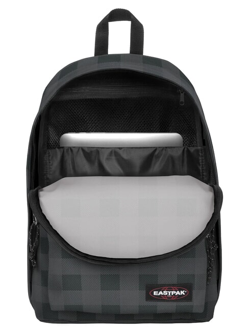 OUT OF OFFICE Rucsac pentru laptop de 13 " gri &icirc;n carouri - Rucsacuri pentru școală și timp liber