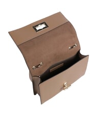FURLA AMELIA Geantă de umăr din piele, cu curea de umăr caramel - Genți femei - 5