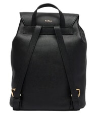 FURLA MOONLIGHT Rucsac din piele negru - Genți femei - 4