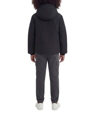 NEW BALANCE CONTRAST PUFFER Jachetă cu glugă caviar nb - Jachete pentru copii - 2