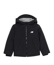 NEW BALANCE CONTRAST PUFFER Jachetă cu glugă caviar nb - Jachete pentru copii - 3