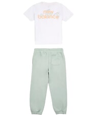 NEW BALANCE FLORAL LOGO Set tricou + pantaloni de trening - Treninguri pentru copii